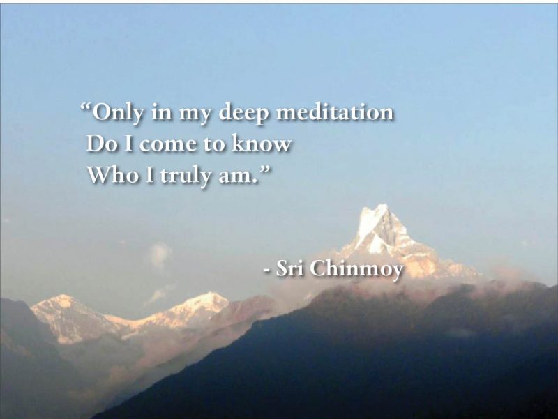 only-in-deep-meditation-know-truly-am